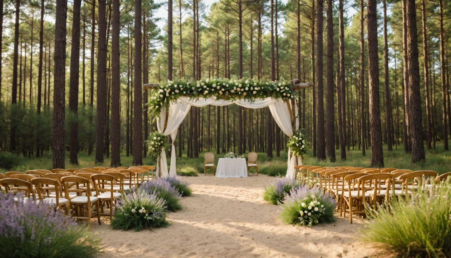 How to plan a nature-inspired wedding in the landes, france